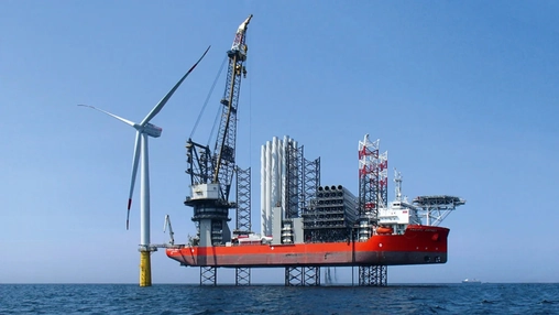 Hybrid offshore platform combining wind turbine and wave energy systems