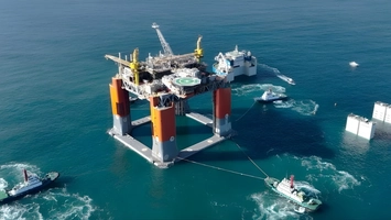 Shenandoah floating production platform operating in the US Gulf of Mexico