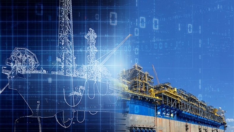 FPSO offshore platform supported by digital twin analytics